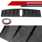 2015-2021 Subaru WRX/STI Matte Black ABS Carbon Fiber Look Shark Fin Style Rear Roof Spoiler