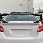 2015-2021 Subaru WRX/STI Matte Black ABS Carbon Fiber Look Shark Fin Style Rear Roof Spoiler