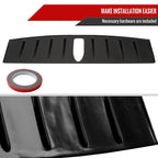 2015-2021 Subaru WRX/STI Glossy Black ABS Shark Fin Style Rear Roof Spoiler