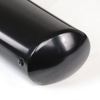2005-2021 Toyota Tacoma Double (Crew) Cab 4" Black Stainless Steel Side Step Nerf Bars