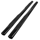 2005-2021 Toyota Tacoma Double (Crew) Cab 4" Black Stainless Steel Side Step Nerf Bars